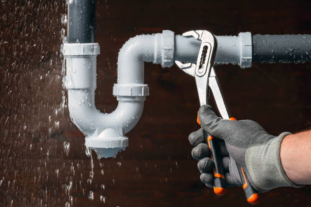 Professional Drain Cleaning technician working in Goshen, MA